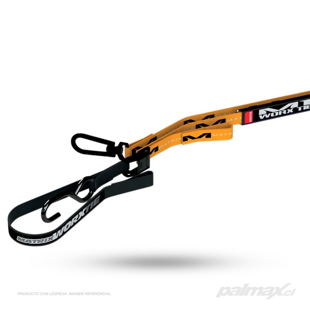 Set (2) de amarras (Tie Down) para motos M1 Worx (1,0") | Matrix Concepts
